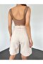 Women's Pleated Bermuda Shorts Loose Cut - 5