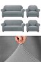 Elastic Lycra Fabric Pitikar Pattern Sofa, Sofa, Sofa Bed Cover, Elasticated 3311 Set.