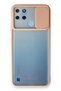 C25Y Case Transparent Matte Sliding Camera Protection Silicone - Pink