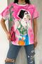 Women's New Season Design Printed Cotton T-Shirt