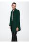Buttoned Woolen Coat