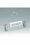 White Wooden Kids and Baby Hangers Trousers and Skirt Hangers with Latch 24 Pieces Special Design - Hanger Palace - 2