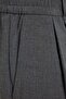 Gri Wide Leg Kumaş Baggy Pantolon TMNSS23PL00039 - 6