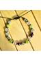 Capricorn Natural Stone Bracelet > Fluorite - Crystal Quartz - Labrodite - Peridot - 4