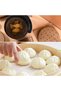 50 Pieces Air Fryer Baking Paper Disposable Air Fryer Non-Stick Oil Paper Perforated Model - 5