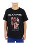 Blackpink Gropu Anime Kids T-Shirt Black Short Sleeve - 3