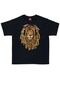 Rastalı Lion Kids T-Shirt Black Short Sleeve