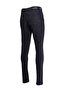 Men's Slim Fit Mid-Waisted Black Trousers11314100-011 - 3
