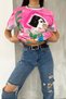 Women's New Season Design Printed Cotton T-Shirt - 5