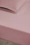 ملاءة سرير قطنية ممشطة فاخرة من Dusty Rose - مقاس 100x200 سم مرنة - 3