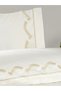 Embroidered Cotton Satin Duvet Cover Set Consisting of 6 Pieces - 3