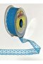 Tulle Guipure. (scallop) 2.5cm. 4 Meters. Turquoise.