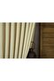 Background Curtain Linen Cream 1-2,5 Medium Tight Pleat - 2