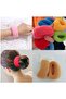 Thick Towel Hair Band, Elastic Buckle - 2 Pieces
