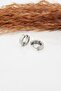 Women's 316l Stainless Steel Basic Geometric 1 Cm Hoop Model Clip Earrings