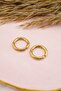 Unisex 316l Steel Compression Hoop Earrings