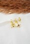 Women's Zircon Stone Spider Figured 3-Piece Earring Set