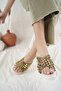 Sharone Anatomical Orthopedic Comfortable Stoned Daily Women's Slippers - 4