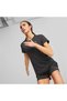 523168 Run Favorite Heather Ss Tee W Black Heather Yumuşkin Unisex Sports T-shirt - 2