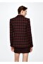 Houndstooth Patterned Mini Skirt - 4