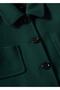 Buttoned Woolen Coat - 7