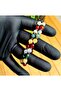 Cancer Zodiac Natural Stone Bracelet > Moon Stone - Moonstone - Moss Agate - Calcite - Carnelian Agate - 8