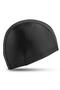 Swimming Cap Lycra Flexible Fabric Pool Sea Swimming Cap Cloth Cap Black - 2