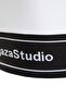 X Sagaza Studio White Supported Recovery Square Collar Sports Bra TCLSS23SS00002 - 7