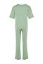 Light Green 100% Cotton Animal Printed Knitted Pajama Set THMSS23PT00134 - 8