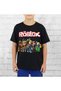 Roblox Unisex Kids T-Shirt Black Short Sleeve - 2
