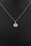 Women's Round Baguette Stone Zircon Necklace - 2