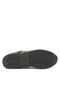 Men's Lace-up Brand Logo Sports Style Black Sneakers12318019-011 - 4