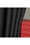 Background Curtain Linen Anthracite 1-2 Sparse Pleat - 3
