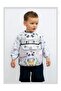 Bebechi Wearable Liquid Proof Long Sleeve Food and Activity Bib with Pocket (Panda - Fox) - 2
