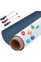 Adhesive Magnetic Writing Board White - 60X90 cm - Pen Gift - Magnet Holder - 4