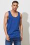 Men's Light Navy Blue Slim Fit Narrow Cut Crew Neck Sports Athlete T-Shirt