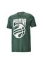 Posterized Tee White Men's Green T-Shirt