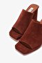 Sonder Tile Genuine Leather Women's Heeled Slippers - 5