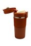 304 Stainless Steel 400 Ml Tea Coffee Cup Thermos with Non-Slip Rubber Locked Lid and Strainer Filter - 4