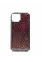 iPhone 14 Phone Case Patterned Full Compatible Genuine Leather Case - 2