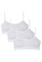 Young Girl's Rope Strap Half Tank Set of 3