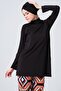 Women's Atlas Hijab Swimsuit - Black - 5
