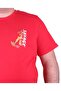 Large Size Crew Neck T-Shirt Savage 23101 Red - 5