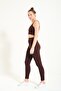 Women's Seamless Knitted Ribbed Thick Strap Ribbed Sports Bustier 9002 - 5