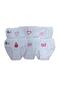 Underwear Thin Waist Bato Stoned Girl's Panties 6 Pack