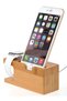 Iphone Için Bambu Masaüstü Dock Şarj Standı Uyumlu - 2