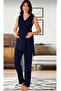 Effort Navy Blue Lace Collar Maternity Pregnant Set of 4 - 2