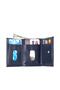 Perforated Inside Snap Opening Credit Card Holder Wallet 7 Compartments S.leather Laci (knp-6l) Model - 5