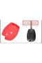 Clio Megane Duster Sandero Captur 2-Key Silicone Key Protection Case Red Color