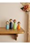 Mesu Waldorf Wooden Family And Tree Play Set Colorful - 4
